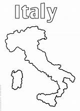 Italien Ausmalbilder Colorare Disegni Land Drucken Malvorlagen ähnliche sketch template