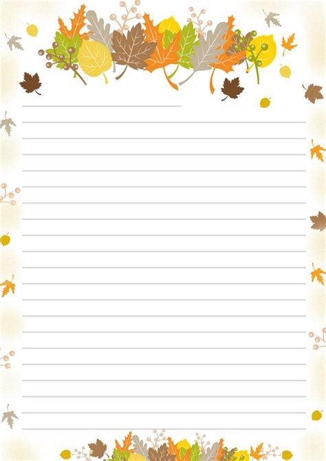 letter paper  writing paper printable stationery  printable