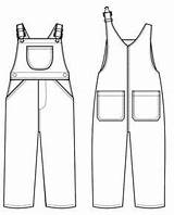 Overalls Overall sketch template