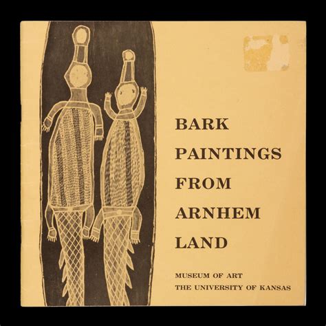 bark paintings  arnhem land museum  art  university  kansas march