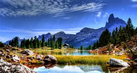 images water nature forest rock wilderness hiking lake valley mountain range