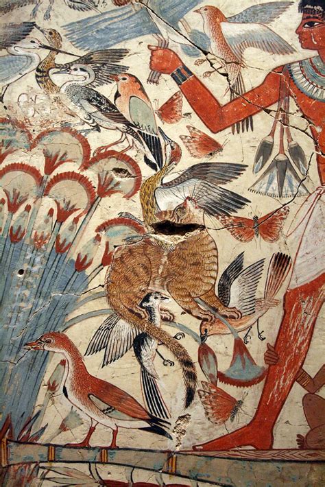 Nebamun Hunting In The Marshes The British Museum
