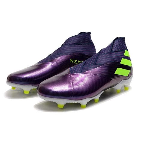 voetbalschoenen heren adidas nemeziz  fg paars goud voetbalschoenen salevoetbalschoenen
