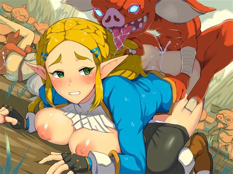 Princess Zelda Impa And Bokoblin The Legend Of Zelda And 2 More