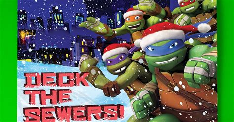 tmnt holiday card nickelodeon parents