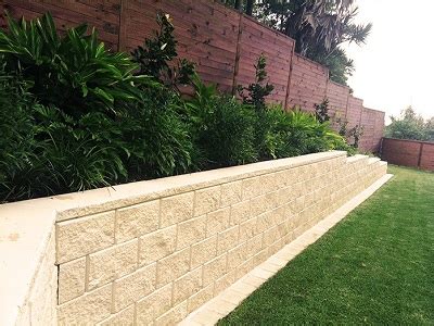 tasman block retaining wall system designed  australian conditions