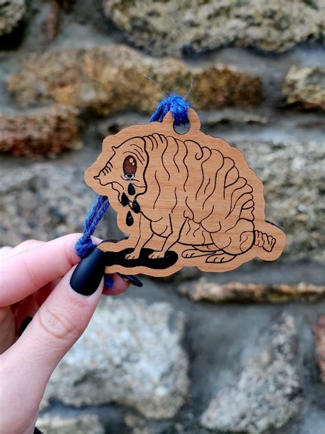 squonk cryptid crying ornament nerd ornament cryptid core geek