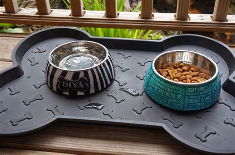 loving pets dog dishes  tray