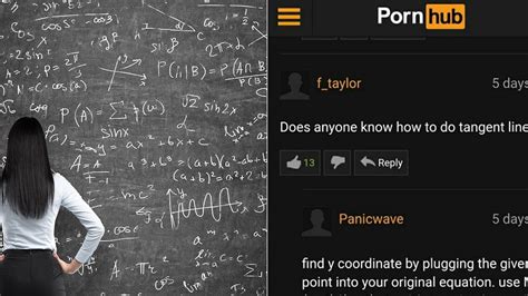 Someone Asked Pornhub Commenters For Maths Help – And They Actually