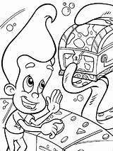 Pages Jimmy Neutron Coloring Recommended Color sketch template