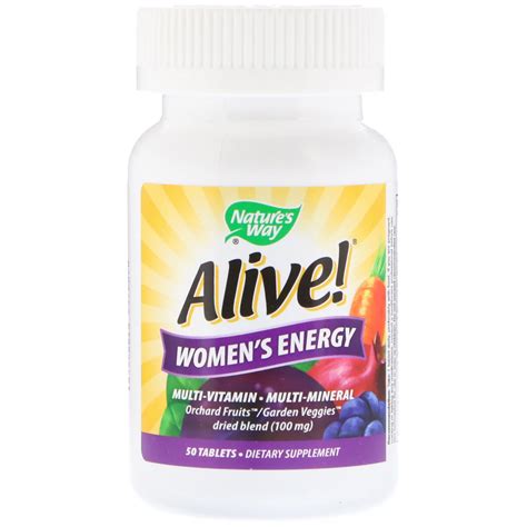 natures  alive womens energy multivitamin multimineral  tabletten iherb