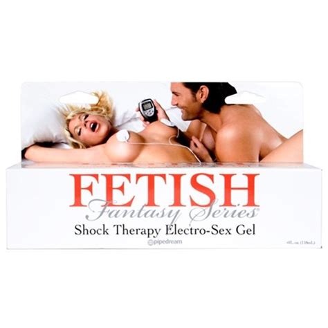 fetish fantasy shock therapy electro sex gel 4 oz sex