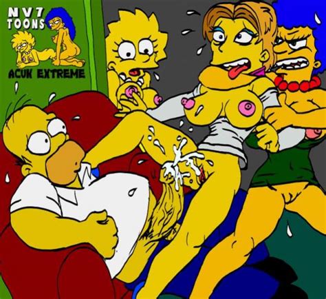Rule 34 Color Cum Female Homer Simpson Human Lisa