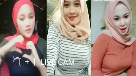Hijabers Cantik Main Tik Tok Kelihatan Itunya Live Cam