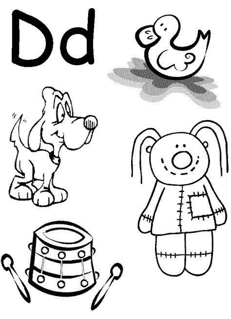 letter  coloring pages  kids learning time preschool