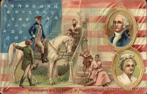 george washington   family  mount vernon presidents