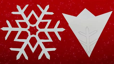 Paper Snowflake 01 How To Make A Paper Snowflakes Step By Step