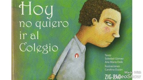 Libro Hoy No Quiero Ir Al Colegio Libros Libros Para