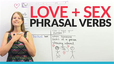 english phrasal verbs for love sex and dating