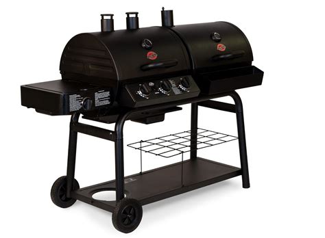 char griller duo gascharcoal model  grill review