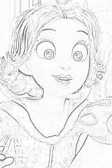 Ralph Breaks Internet Princesses Coloring Pages Disney Wreck Filminspector Sequel Very sketch template