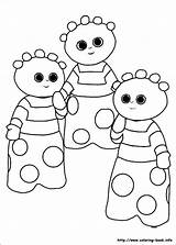 Garden Night Coloring Pages Colouring Printable Colour Book Disegni Kids Sheets Print Piggle Info Coloring4free Iggle Bing Pages12 Makka Pakka sketch template