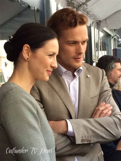 our saks and outlander interview with sam heughan and