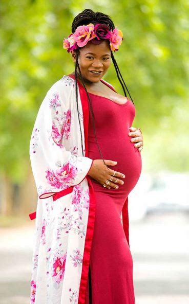 See Pics Busiswa Gqulu S Adorable Maternity Shoot Bona
