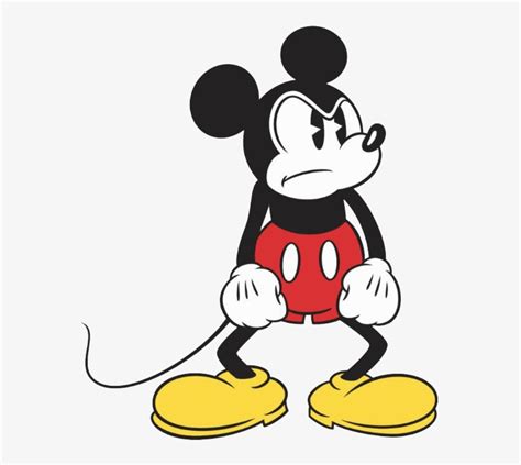 Old Mickey Mad Mouse Face Png Mickey Mad Face Angry