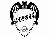 Levante Ud Coloring Coloringcrew Crest Soccer sketch template