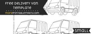 delivery van template small