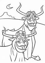 Vaqueras Vacas sketch template