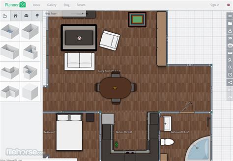 planner  create beautiful floor plans  interior designs  filehorsecom
