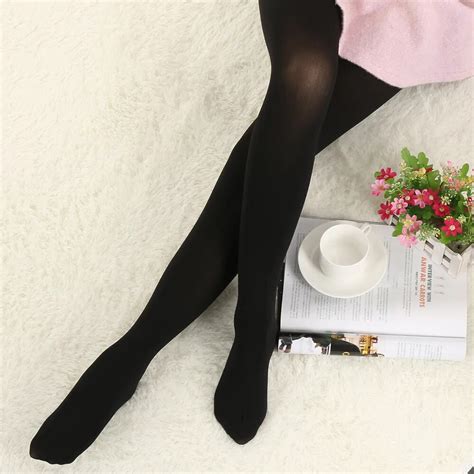 new fashion classic sexy elastic women 150d opaque footed tights warm