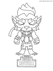 fortnite coloring pages print  colorcom chibi coloring pages