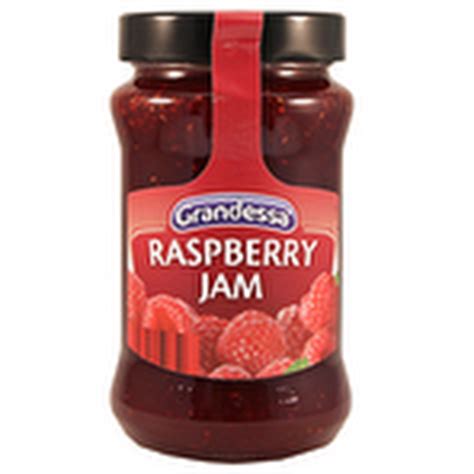 calories  aldi grandessa raspberry jam  nutrition information nutracheck
