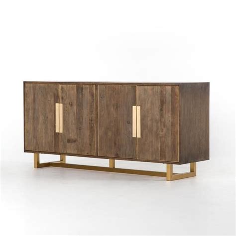 elliott reclaimed wood console bed  furniture atlanta