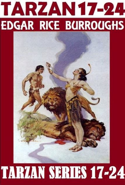 Tarzan Series 17 24 Edgar Rice Burroughs Includes