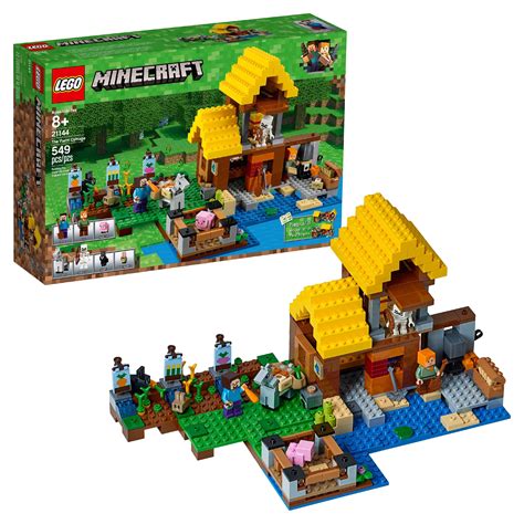lego minecraft  farm cottage   pieces walmartcom
