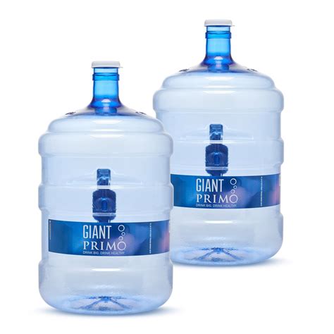 gallon water jug empty reusable primo water