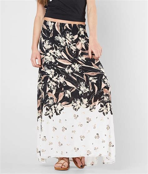 billabong dream of me maxi skirt women s skirts in multi buckle