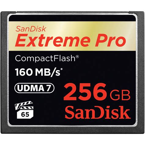 Sandisk 256gb Extreme Pro Cf Card 160mb S Now Available For Pre Order