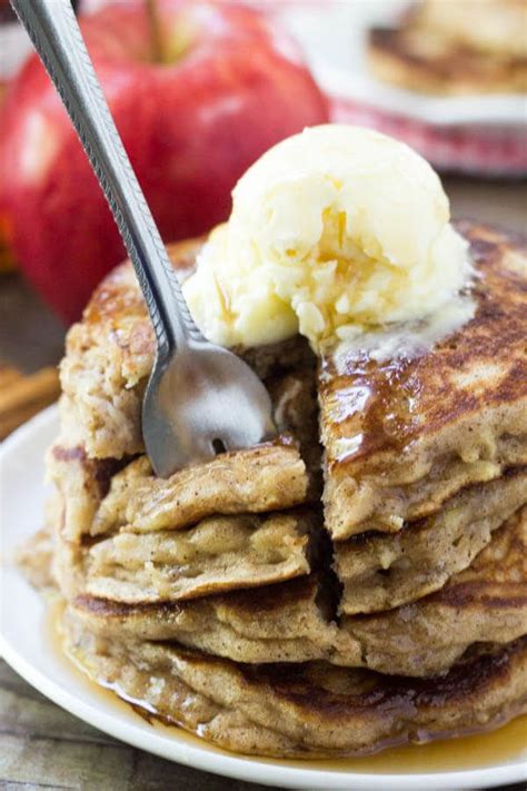 apple pancakes with brown sugar and cinnamon recipe