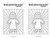 God Coloring Pages Jesus Bible Loves Psalm Storm Preschool Crafts Worksheets Children Calming Calms Printable Library Clipart Tell Everyone Them sketch template
