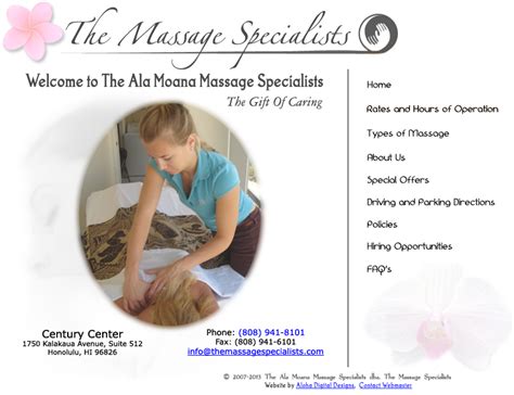 honolulu massage therapy clinic with affordable prices
