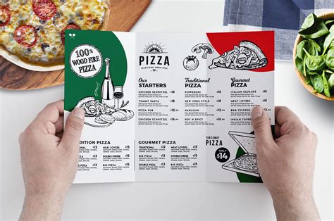 pizza menu templates  psd ai vector brandpacks