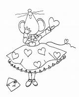 Dearie Dolls Stamps Digi Valentine Card Freedeariedollsdigistamps Posted Am Ellen Smith Mary sketch template