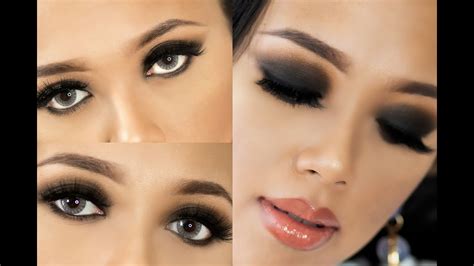 Classic Black Smokey Eye Makeup Tutorial Asian Eyes Youtube