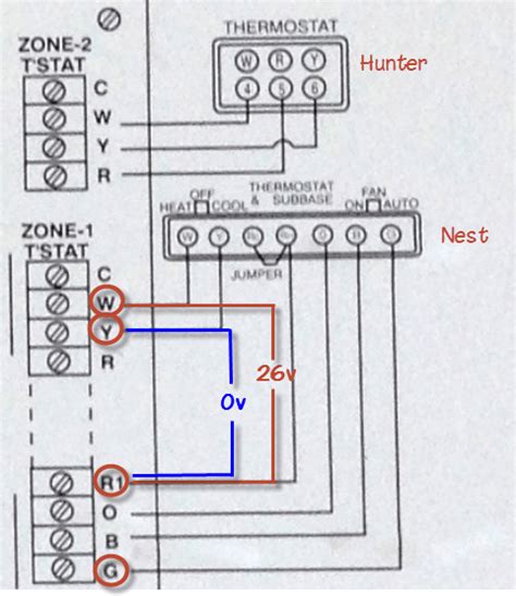 wiring diagram   nest thermostat