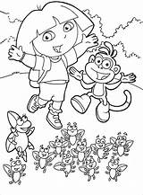 Coloring Dora Pages Pdf Jpeg Printable Templates Eps Colouring Template Heritagechristiancollege sketch template